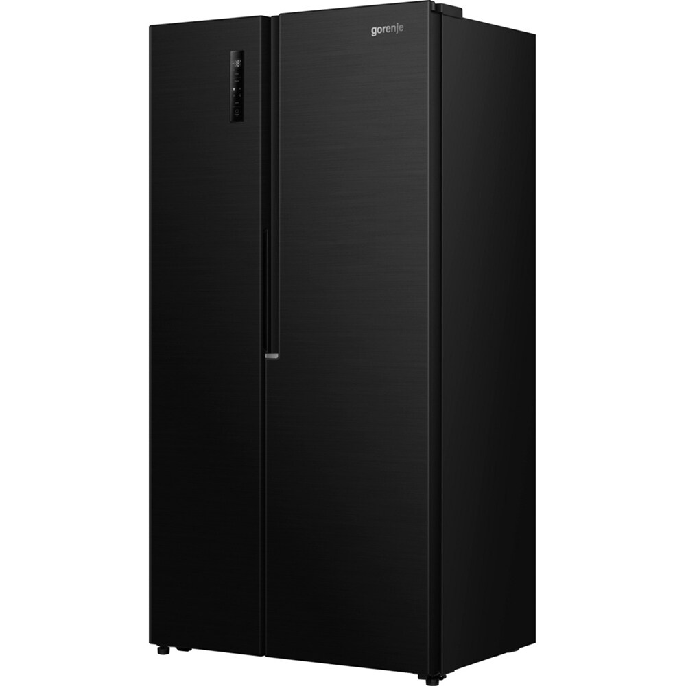 Side by Side GORENJE NRS917E41BX, NoFrost Plus, 544 l, H 178.6 cm, Clasa E, negru