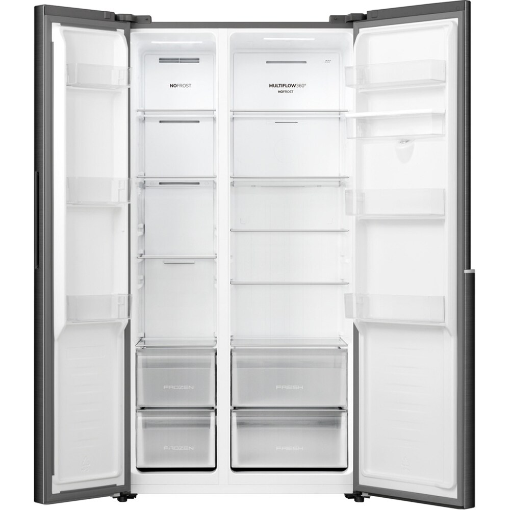 Side by Side GORENJE NRS917E41BX, NoFrost Plus, 544 l, H 178.6 cm, Clasa E, negru
