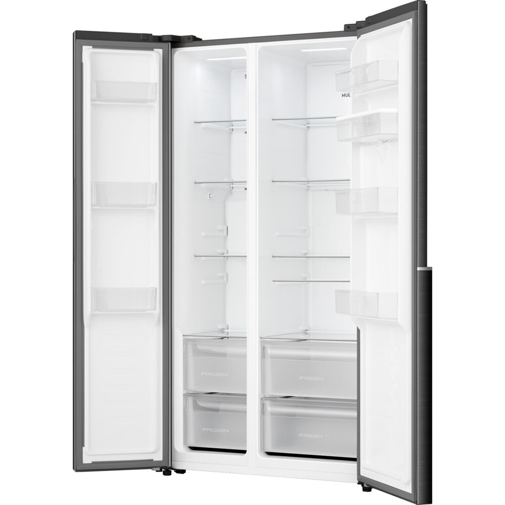 Side by Side GORENJE NRS917E41BX, NoFrost Plus, 544 l, H 178.6 cm, Clasa E, negru