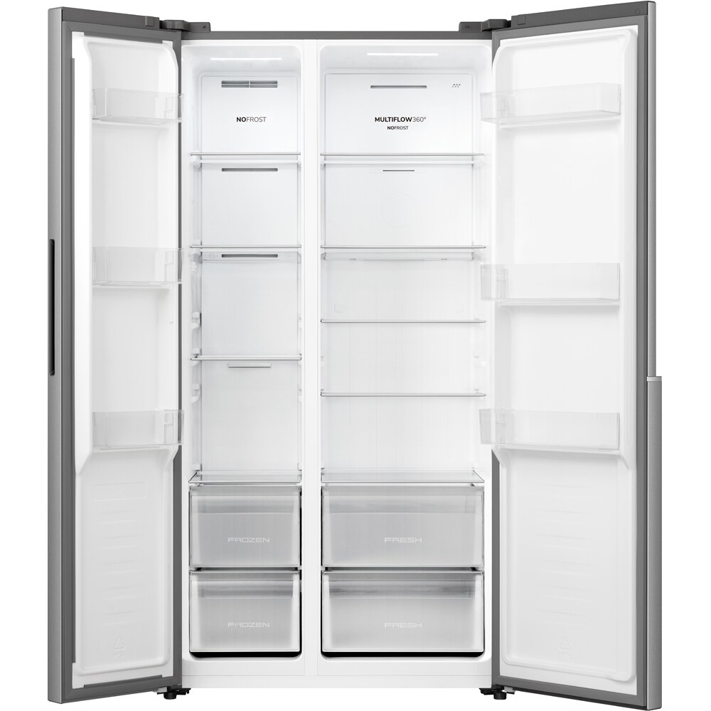 Side by Side GORENJE NRS917E41X, NoFrost Plus, 544 l, H 178.6 cm, Clasa E, argintiu
