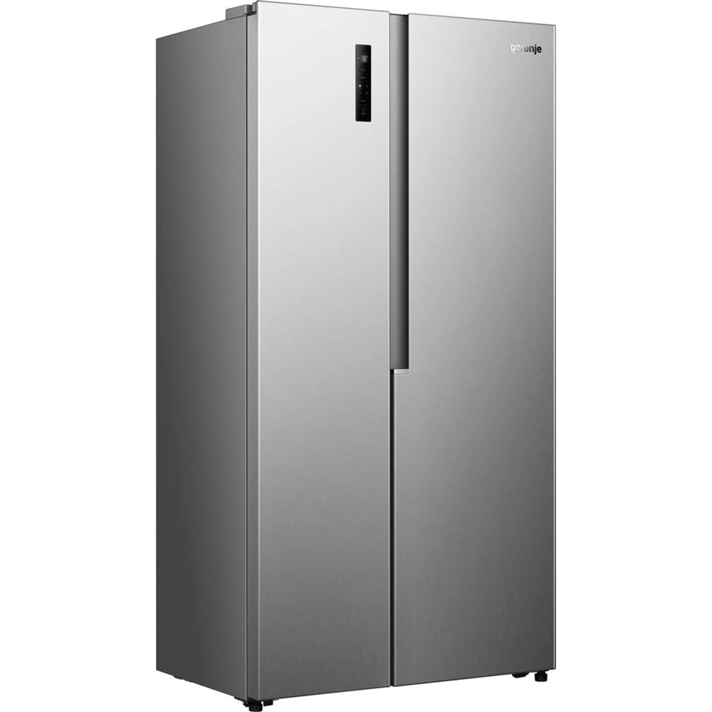 Side by Side GORENJE NRS917E41X, NoFrost Plus, 544 l, H 178.6 cm, Clasa E, argintiu