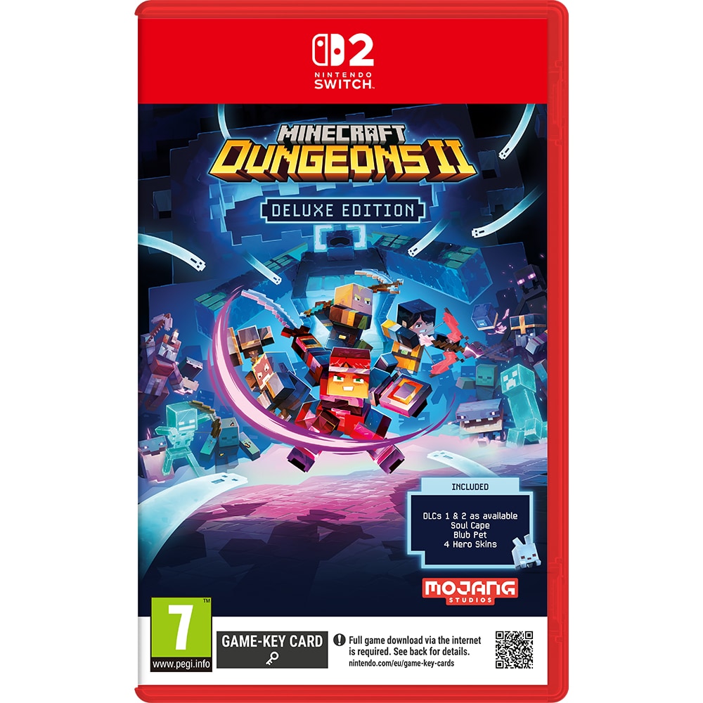 Joc Minecraft Dungeons II Deluxe Edition Nintendo Switch 2 (Game Key Card) 