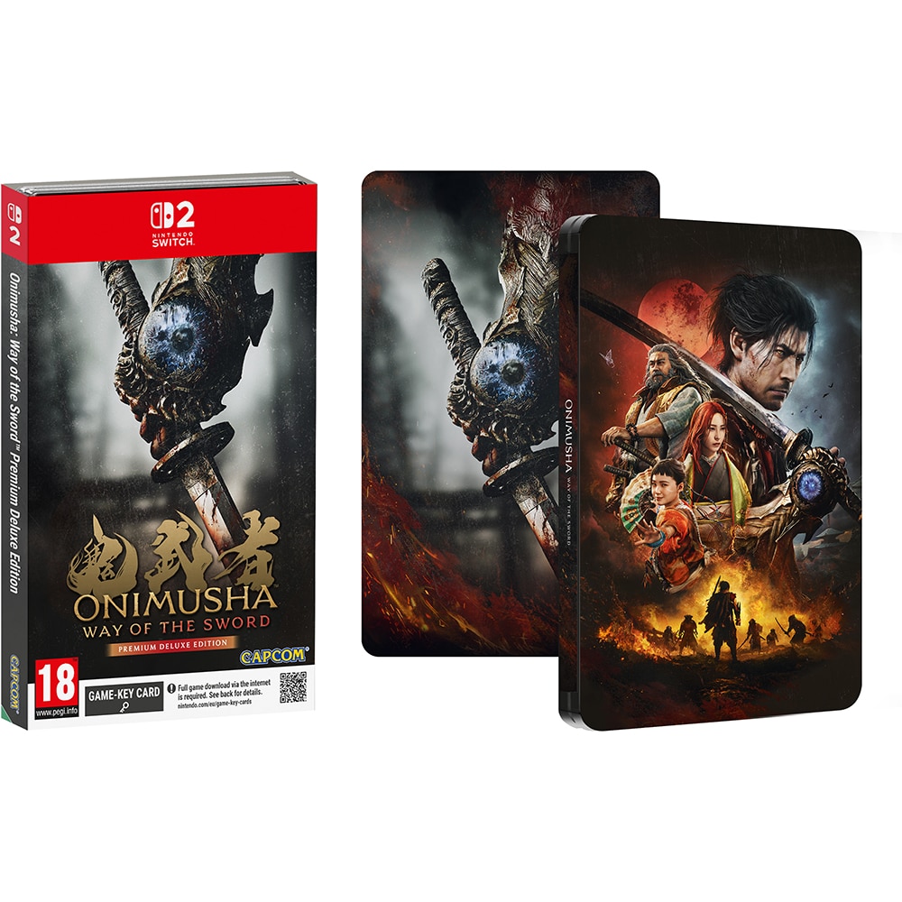 Joc Onimusha Way Of The Sword Steelbook Deluxe (Game-Key Card) Nintendo Switch 2