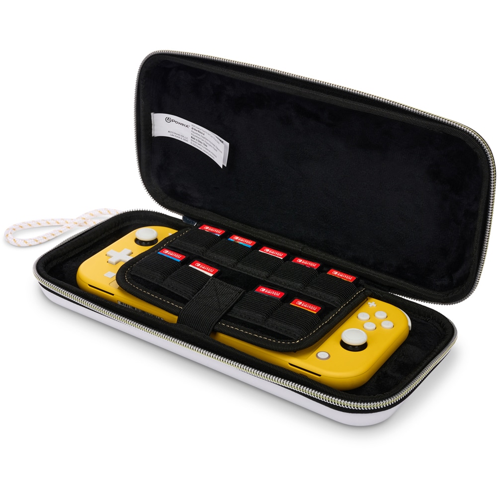 Husa Travel Pro Slim pentru Nintendo Switch/OLED/Lite POWERA Princess Zelda NSCS0054-01, alb