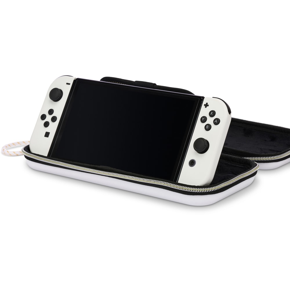 Husa Travel Pro Slim pentru Nintendo Switch/OLED/Lite POWERA Princess Zelda NSCS0054-01, alb