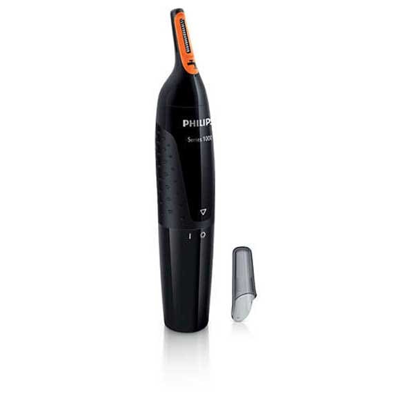 Trimmer nas/urechi PHILIPS NOSETRIMMER seria 1000 NT1150/10, baterie, negru
