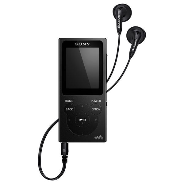 MP4 player SONY Walkman NW-E394B, 8GB, FM, negru