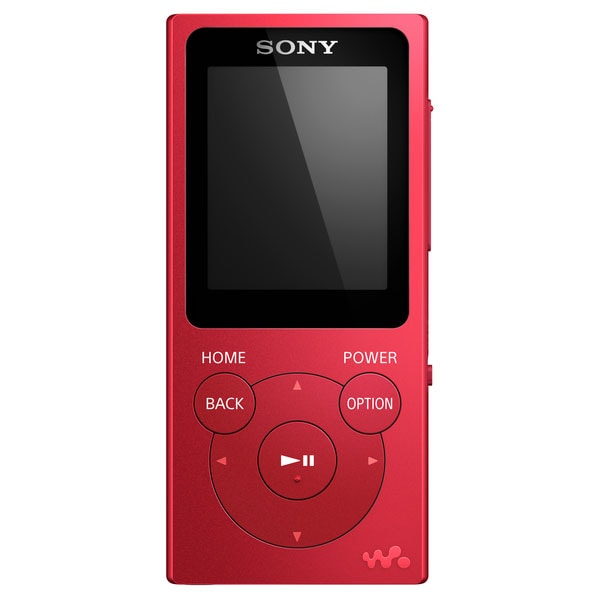 MP4 player SONY Walkman NW-E394R, 8GB, FM, rosu