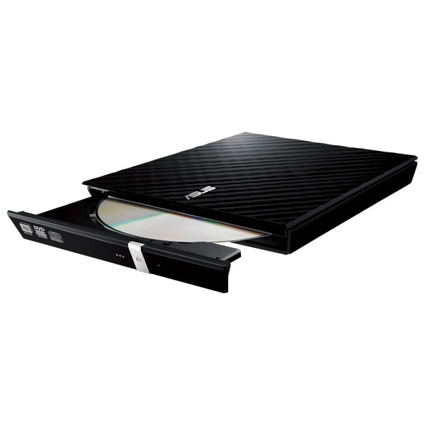DVD-RW extern ASUS SDRW-08D2S-UBK, USB 2.0, negru