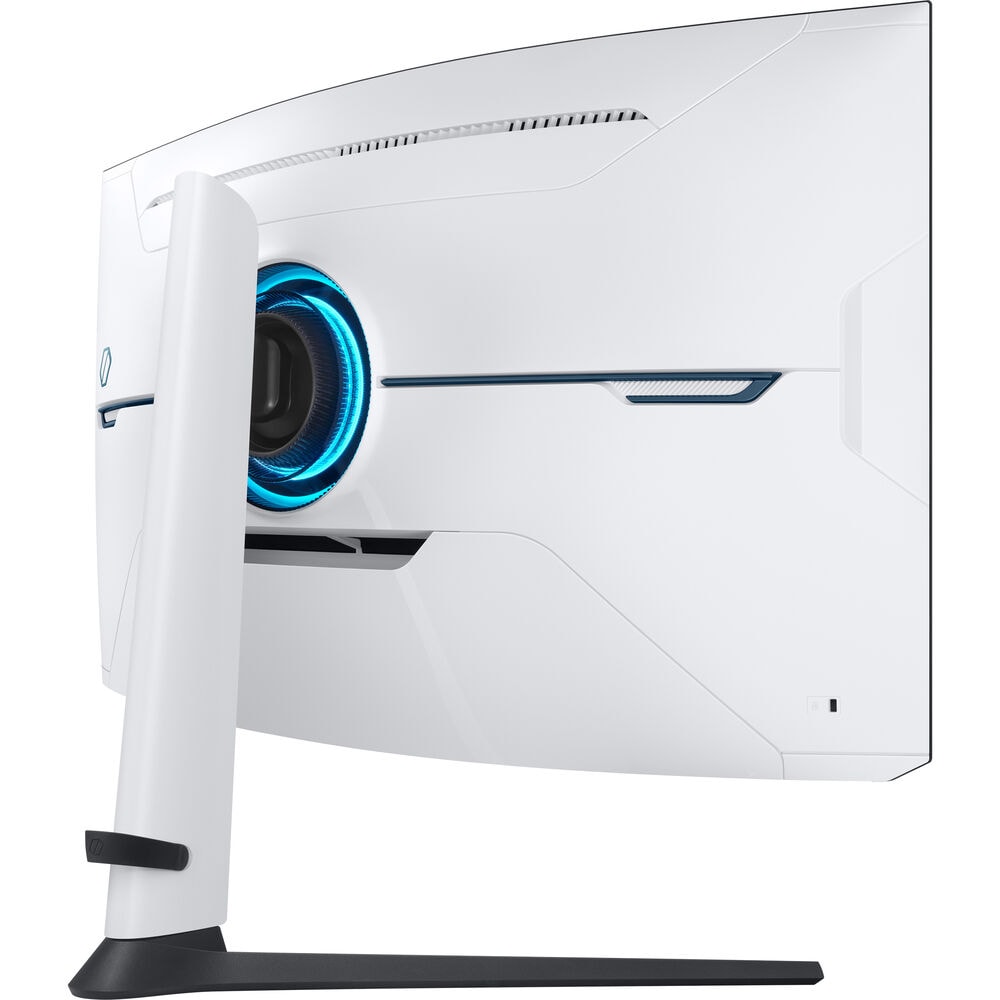 Monitor Gaming curbat LED VA SAMSUNG Odyssey Neo G8 LS32BG850NPX, 32", 4K UHD, 240Hz, AMD FreeSync Premium, HDR, negru-alb