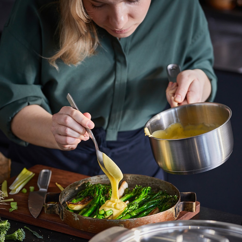 Cratita FISKARS All Steel 1064750, 1.5l, 16cm, otel inoxidabil, argintiu