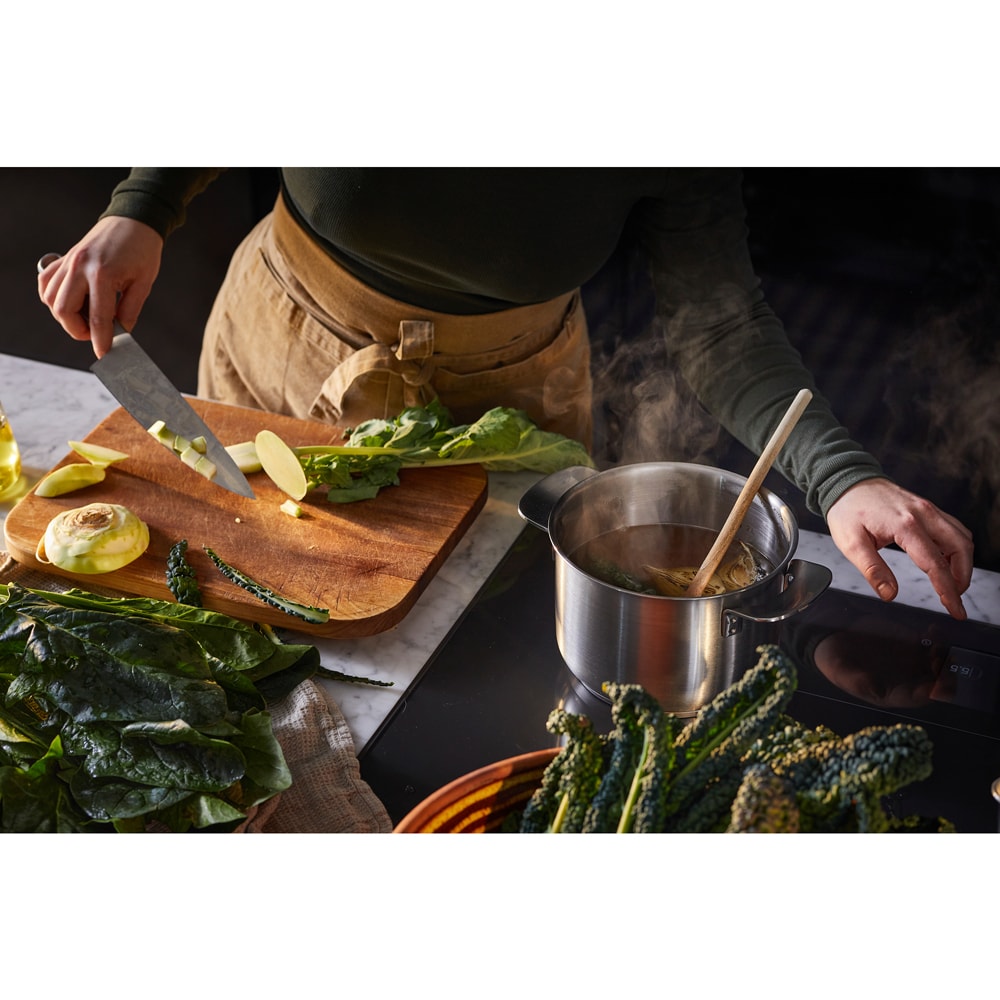 Cratita FISKARS All Steel 1064751, 3l, 15cm, otel inoxidabil, argintiu