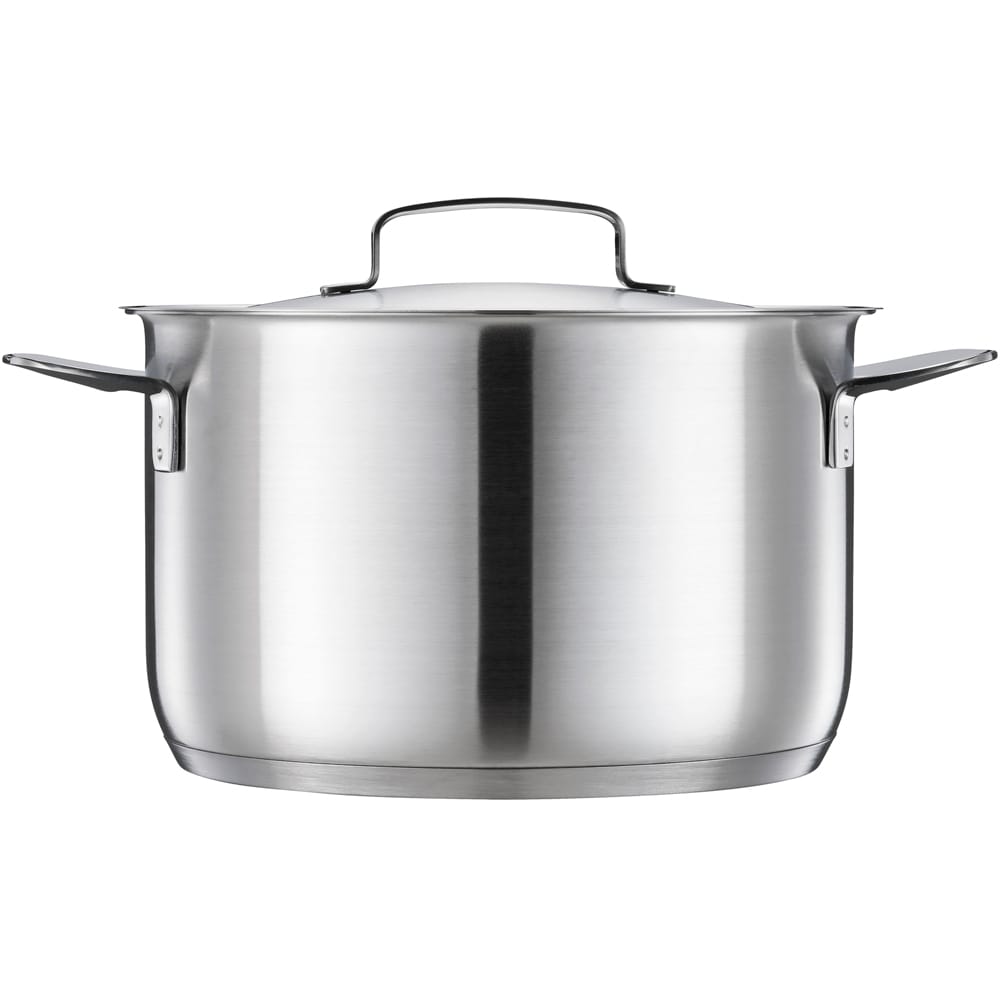 Cratita FISKARS All Steel 1064752, 5l, 20cm, otel inoxidabil, argintiu