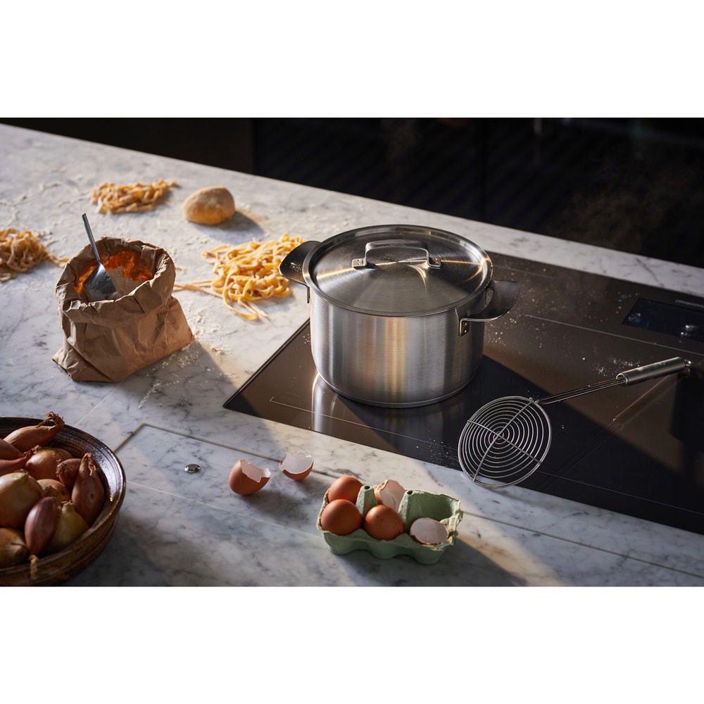 Cratita FISKARS All Steel 1064752, 5l, 20cm, otel inoxidabil, argintiu