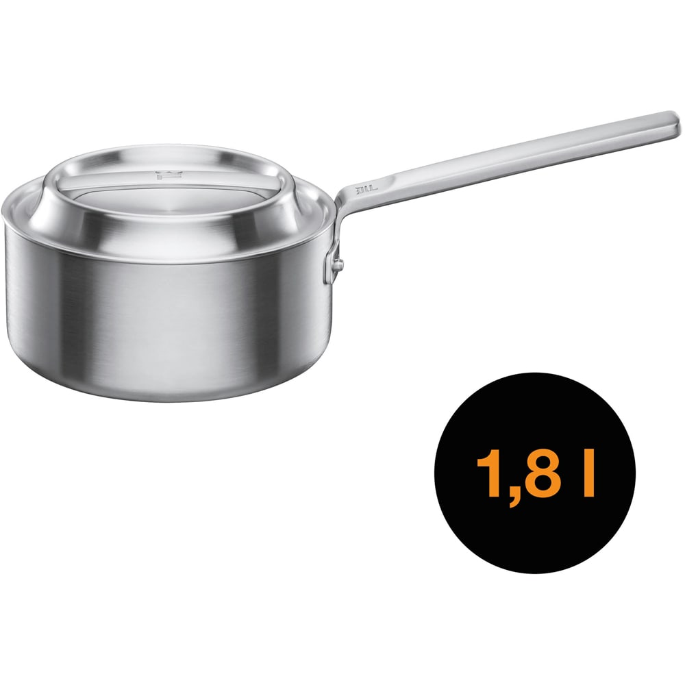 Cratita FISKARS Norden 1067637, 1.8l, 15cm, otel inoxidabil, argintiu
