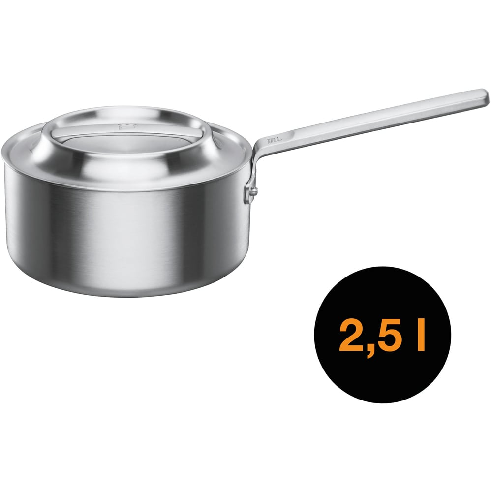 Cratita FISKARS Norden 1067638, 2.5l, 17cm, otel inoxidabil, argintiu