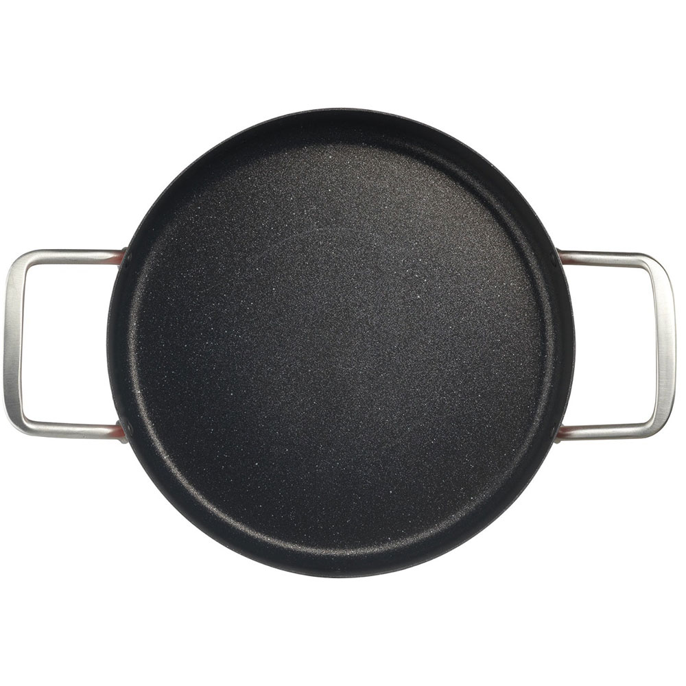 Oala DELIMANO Titanium Legend, 20cm, otel carbon, rosu