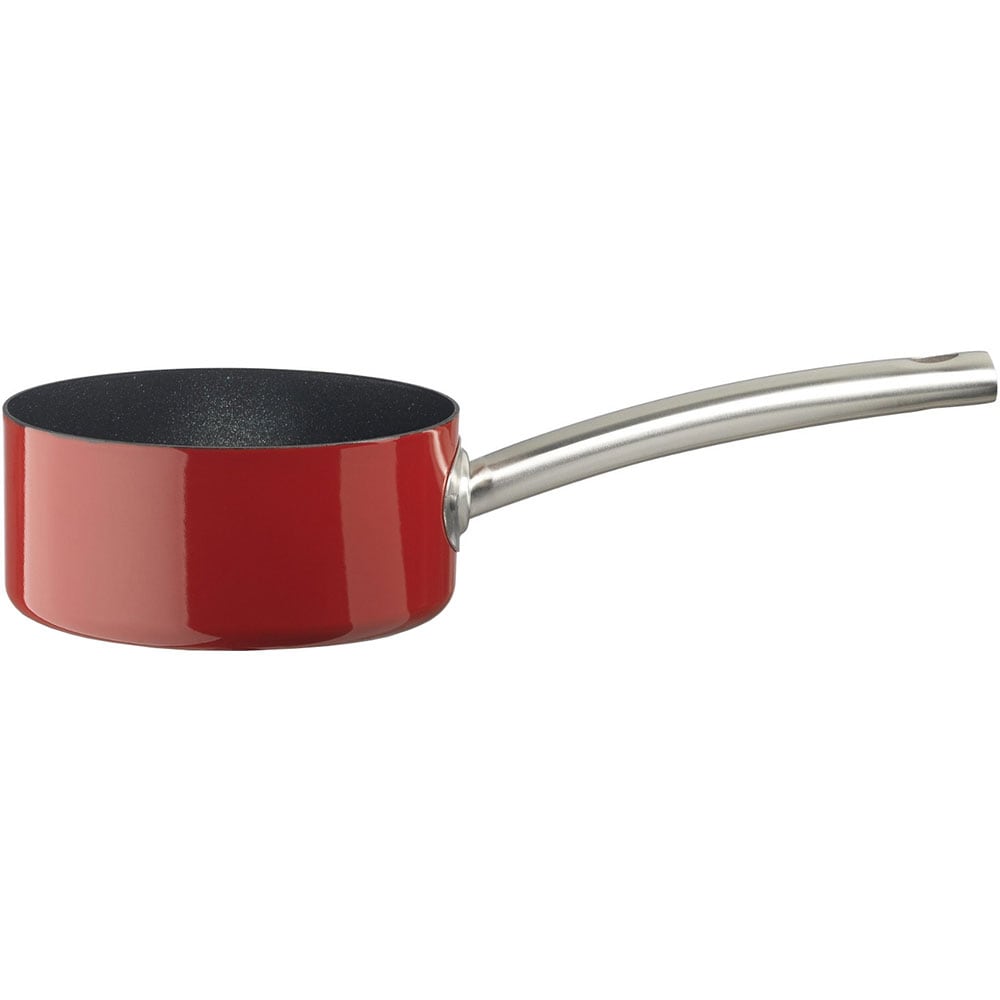 Cratita DELIMANO Titanium Legend, 16cm, otel carbon, rosu