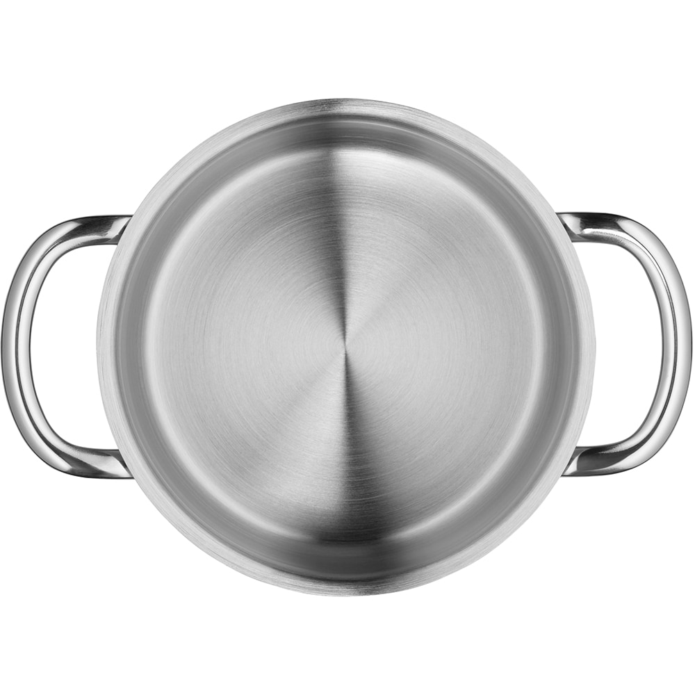 Set vase WMF Mini 718556040, 5 piese, 12-16cm, 0.9-1.5l, inox, argintiu