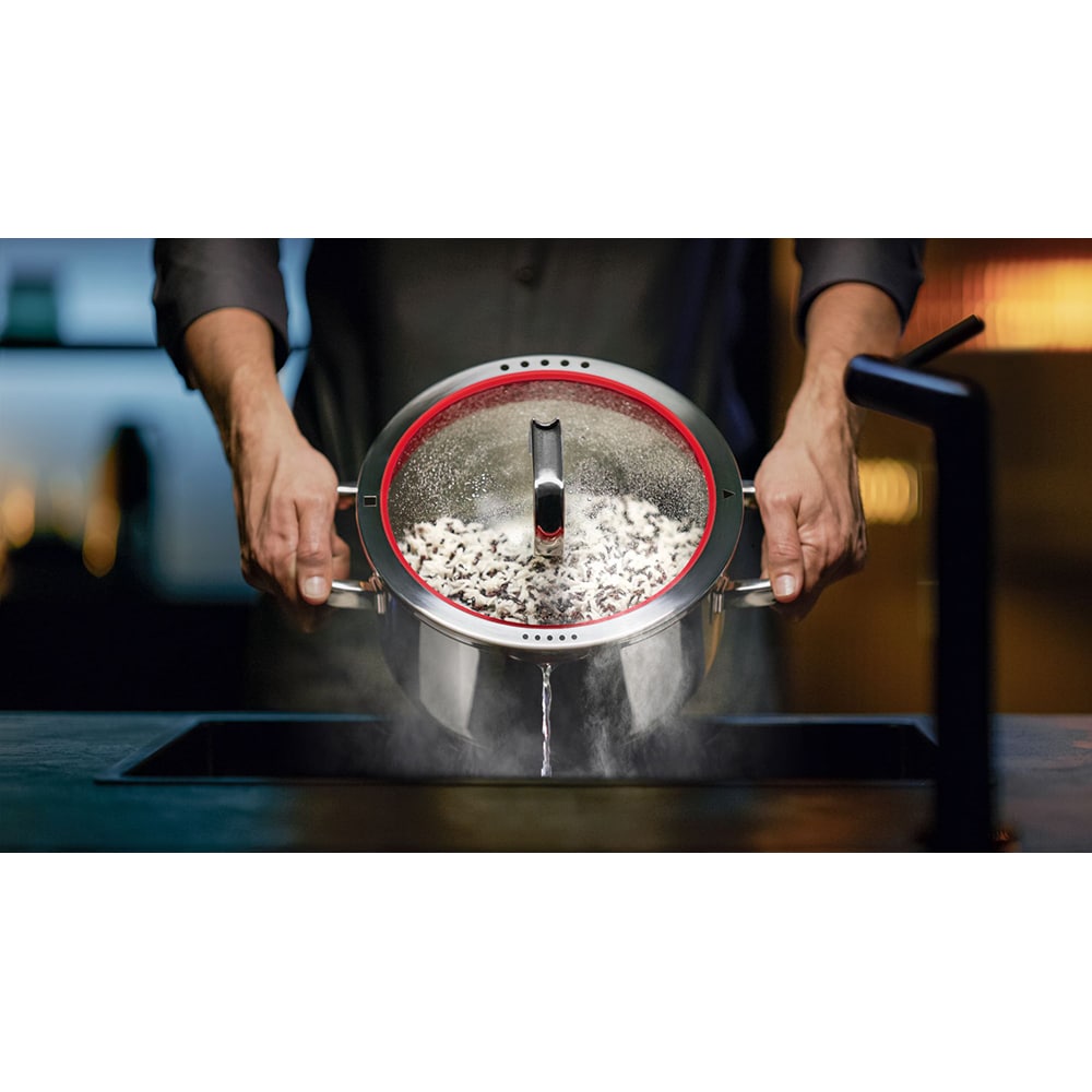 Set vase WMF Function 760556380, 5 piese, 16-24cm, 1.4-5.7l, inox, argintiu