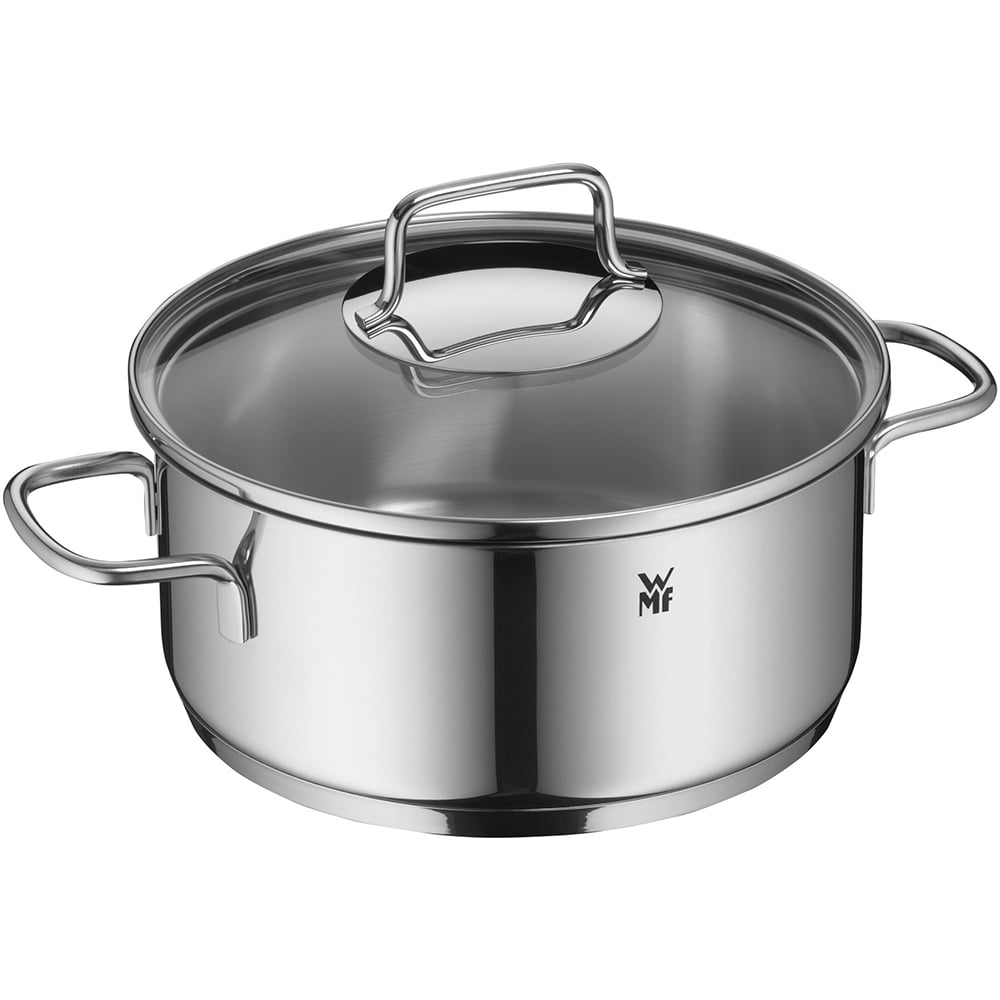 Set vase WMF Astoria 780556040, 5 piese, 16-24cm, 1.5-5.7l, inox, argintiu