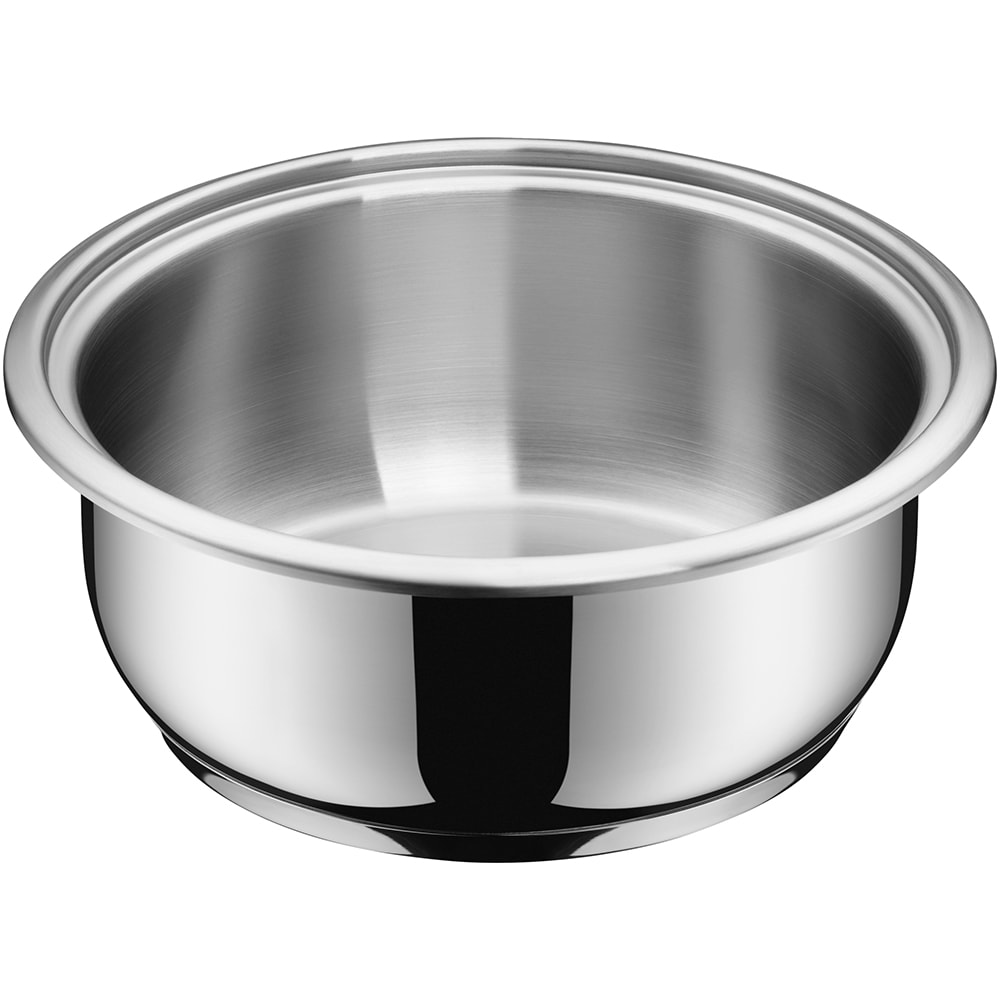 Set 4 piese de gatit WMF Click & Serve 795076820, baza TransTherm, inox, argintiu