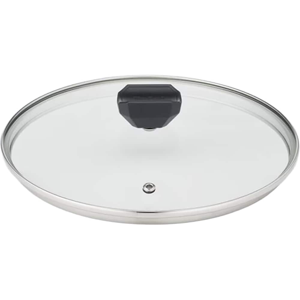Cratita cu capac TEFAL Simply Clean B5673253, 3.5l, 24cm, aluminiu, negru