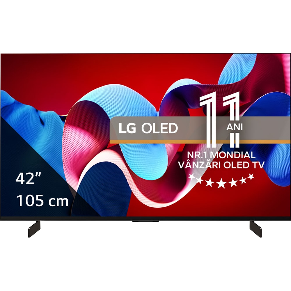 Televizor OLED Evo Smart LG 42C41LA, Ultra HD 4K, HDR, 105cm