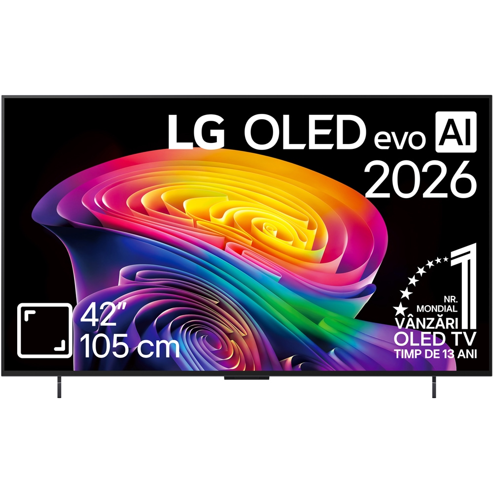 Televizor OLED Evo Smart LG 42C61LA, Ultra HD 4K, HDR, 105cm