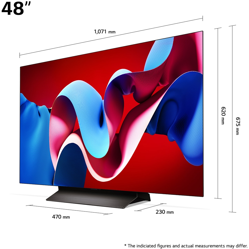 Televizor OLED Evo Smart LG 48C41LA, Ultra HD 4K, HDR, 121cm