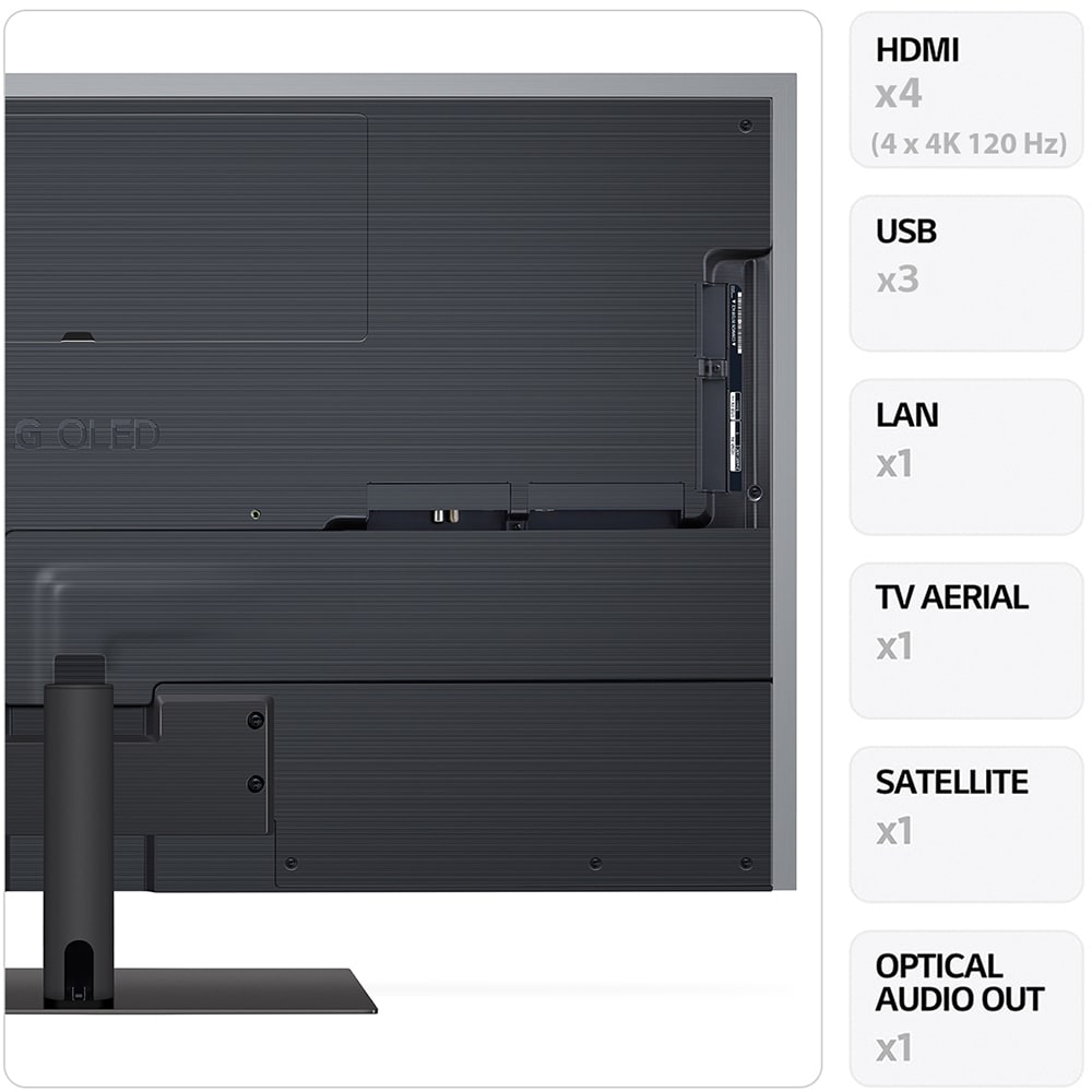 Televizor OLED Evo Smart LG 55G43LS, Ultra HD 4K, HDR, 139cm