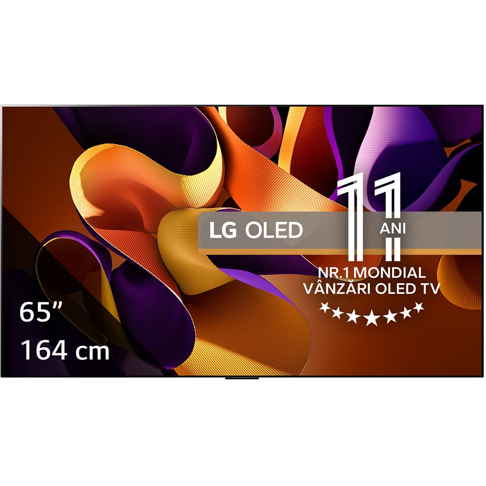 Televizor OLED Evo Smart LG 65G42LW, Ultra HD 4K, HDR, 164cm