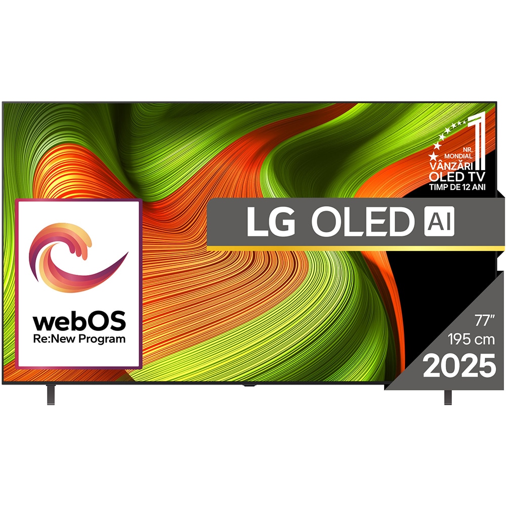 Televizor OLED Smart LG 77B53LA, Ultra HD 4K, HDR, 195cm