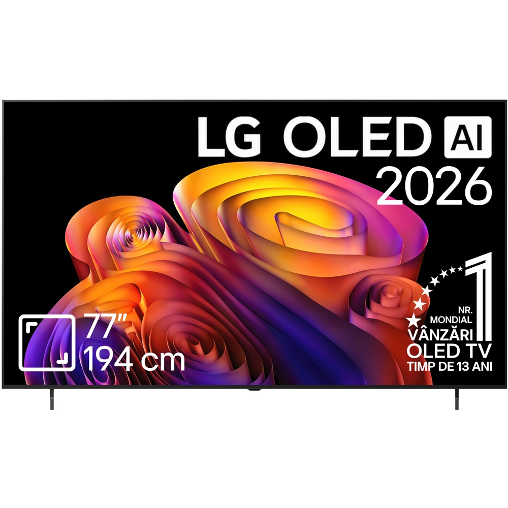 Televizor OLED Smart LG 77B62LA, Ultra HD 4K, HDR, 195cm