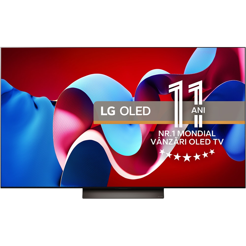 Televizor OLED Evo Smart LG 77C41LA, Ultra HD 4K, HDR, 195cm