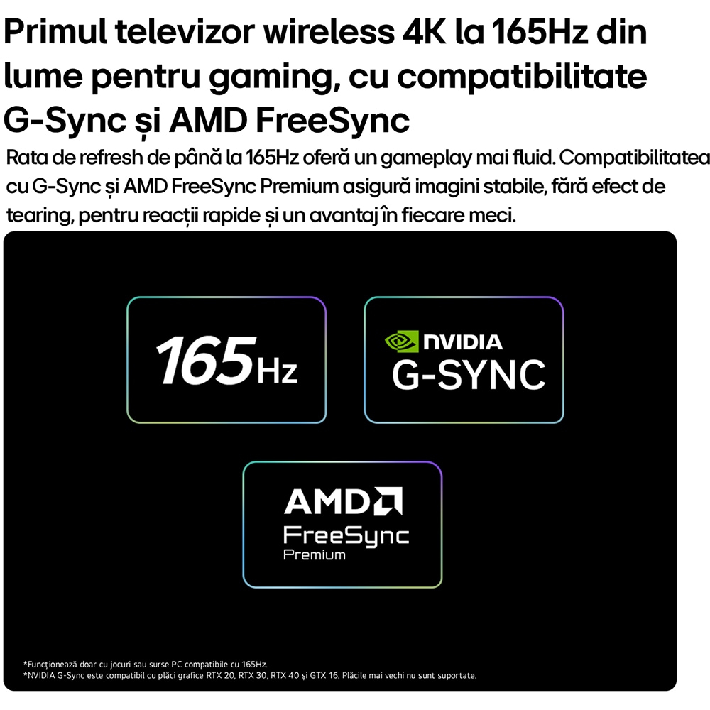 Televizor OLED Evo True Wireless LG OLED83W69LA, Ultra HD 4K, HDR, 209 cm