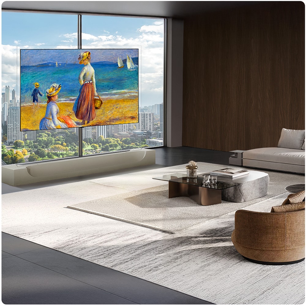 Televizor OLED Evo True Wireless LG OLED83W69LA, Ultra HD 4K, HDR, 209 cm
