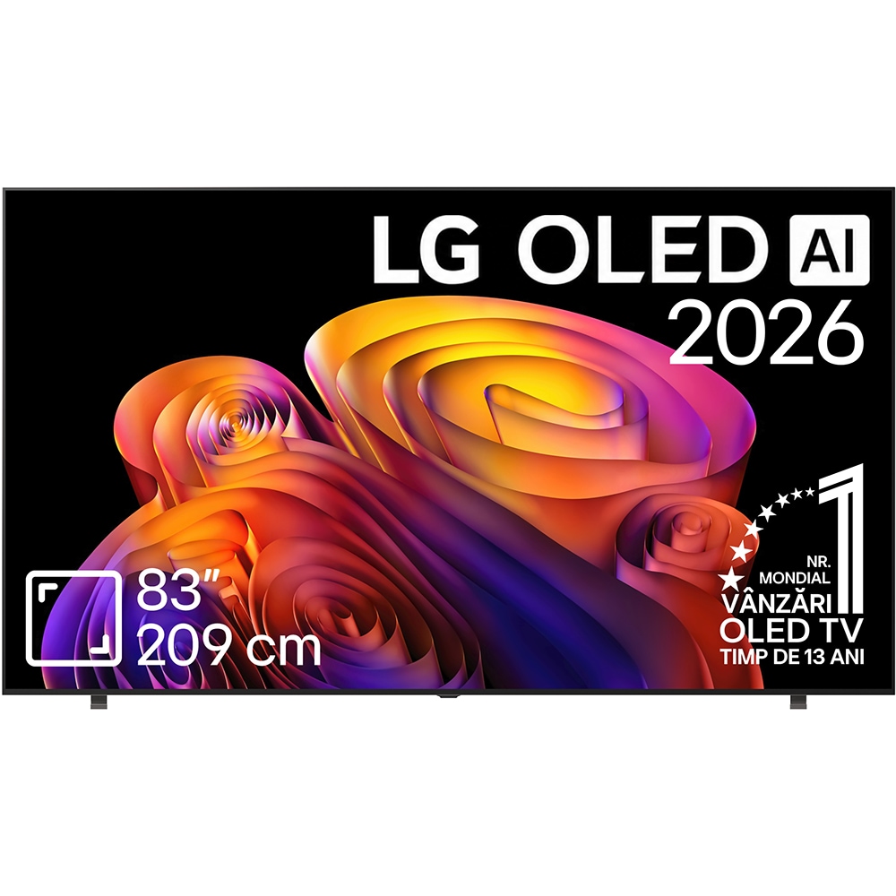 Televizor OLED Smart LG 83B62LA, Ultra HD 4K, HDR, 209 cm