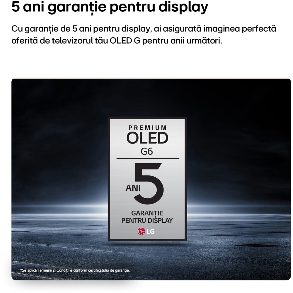 Televizor OLED Evo Smart LG 97G61LW, Ultra HD 4K, HDR, 245cm