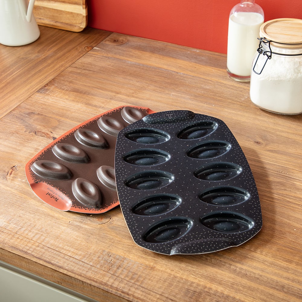 Forma de copt TEFAL PerfectBake Mini J5734802, 20cm, aluminiu, negru-maro