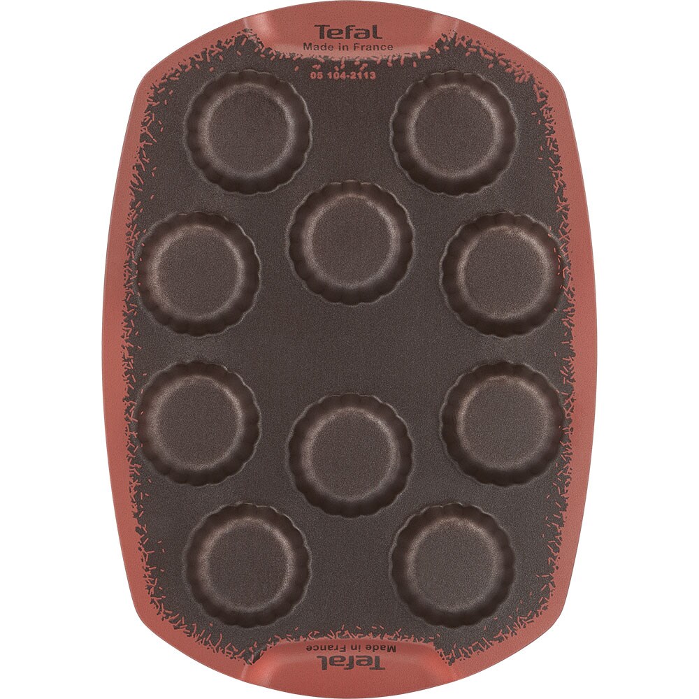 Forma de copt TEFAL PerfectBake Mini J5735002, 20cm, aluminiu, negru-maro