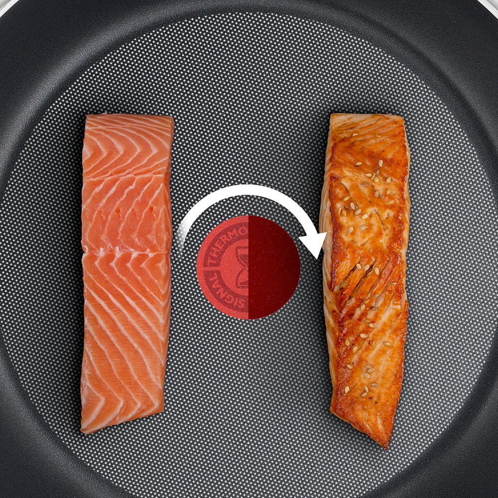 Set vase TEFAL Ingenio L1549002, 7 piese, 18-26cm, aluminiu, negru