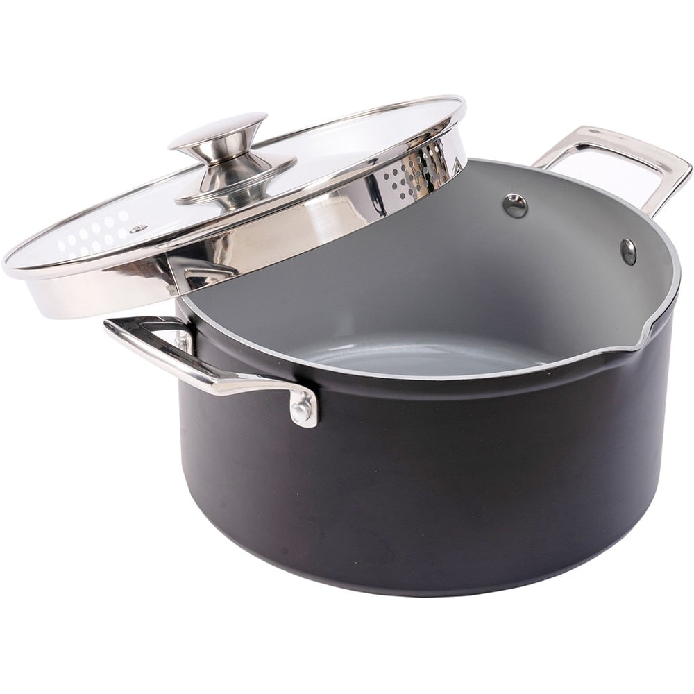 Cratita MYRIA MC4034, 5l, 24 cm, invelis ceramic, gri