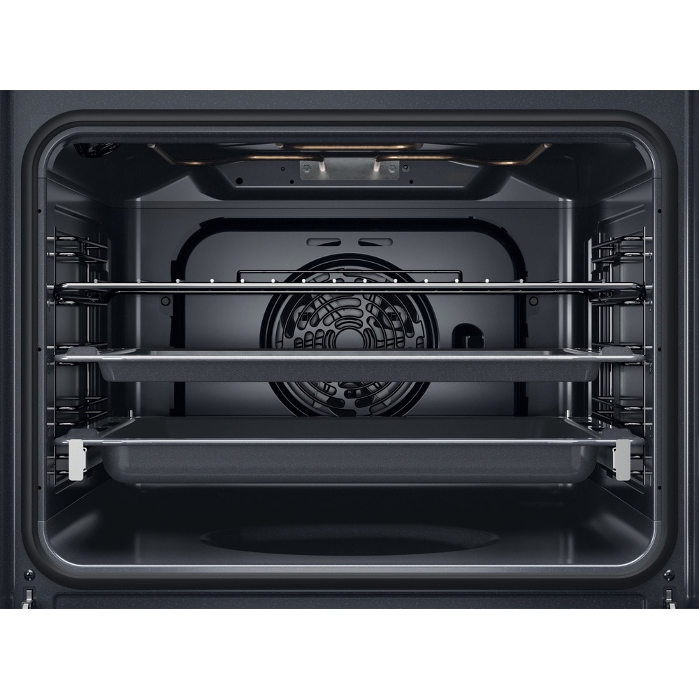 Cuptor incorporabil WHIRLPOOL OMK58HU1B, Electric, Gatire cu abur, Autocuratare hidrolitica, 71 l, Clasa A+, negru