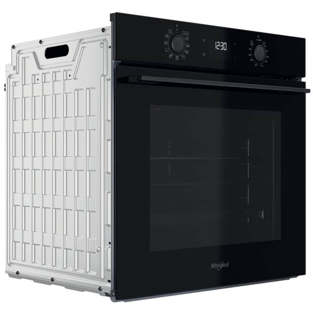 Cuptor incorporabil WHIRLPOOL OMK58HU1B, Electric, Gatire cu abur, Autocuratare hidrolitica, 71 l, Clasa A+, negru
