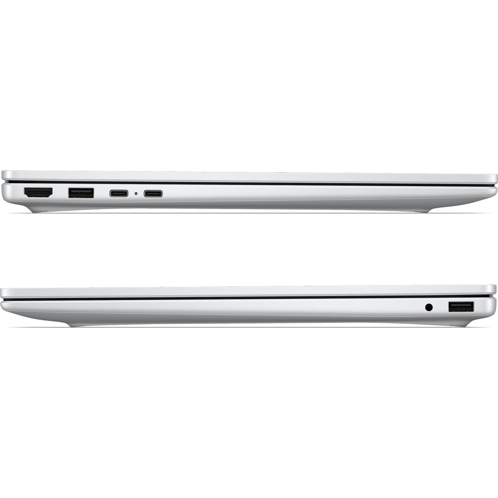 Laptop HP OmniBook 3 16-bu0002nnx, Intel Core 5 315 pana la 4.4GHz, 16" 2K, 12GB, SSD 512GB, Intel Graphics, Free Dos, Glacier Silver
