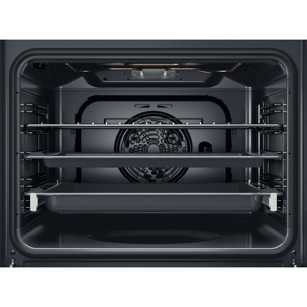 Cuptor incorporabil WHIRLPOOL OMSR58CU1SB, Electric, Gatire cu abur, Autocuratare catalitica, 71 l, Clasa A+, negru