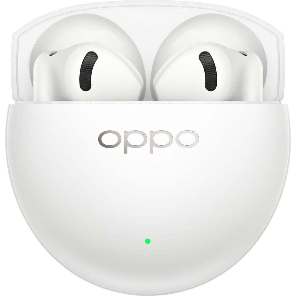 Casti OPPO Enco Air5s, True Wireless, Bluetooth, In-Ear, Microfon, Noise Cancelling, Lunar White