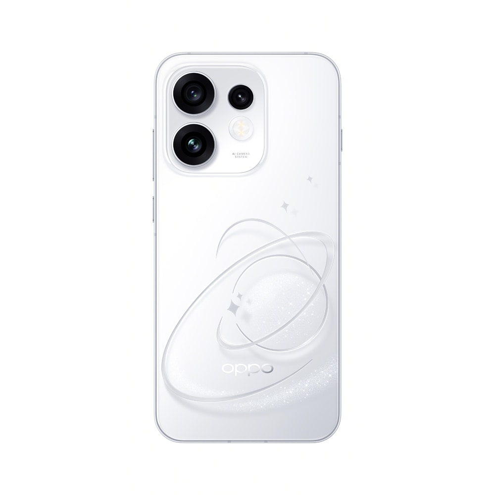 Telefon OPPO Reno 16 5G, 512GB, 8GB RAM, Dual SIM, Pop White
