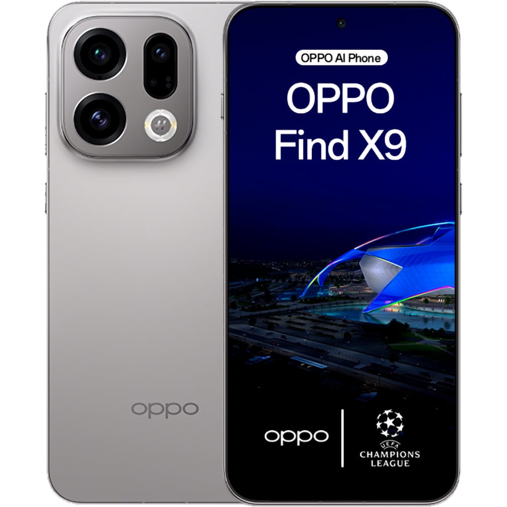 Telefon OPPO Find X9, 512GB, 12GB RAM, Dual SIM, Titanium Grey